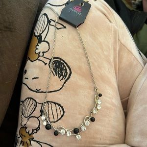 Black and white necklace